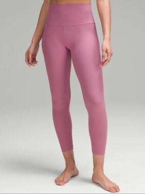 Lululemon Align Ribbed High-Rise Pant 25" Velvet Dust